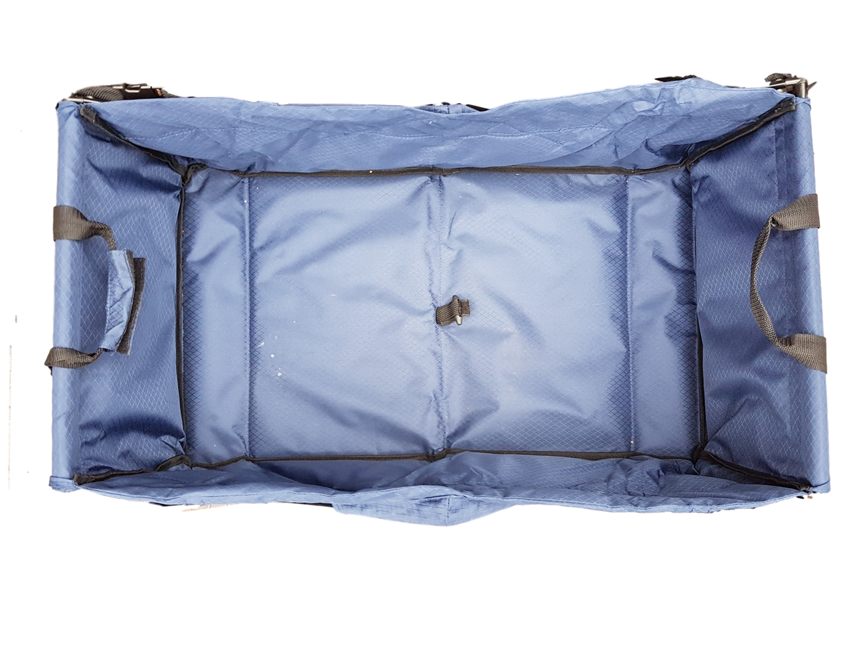 FROSAL Textilbezug Bollerwagen Nick und Bel Sol blau