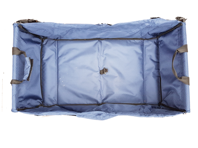 FROSAL Textilbezug Bollerwagen Nick und Bel Sol blau