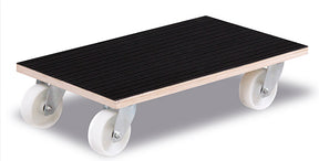 VARIOfit Möbelhund® Kunststoff-Lenkrollen, Riefengummi, 500 kg, mh-934.017/mh-938.500/mh-951.500