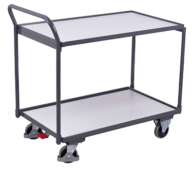 VARIOfit ESD-Tischwagen mit zwei Ladeflächen sw-500.557/sw-600.557