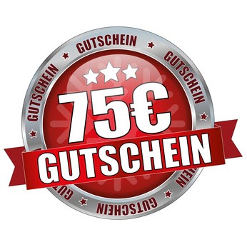 75 Euro Gutschein