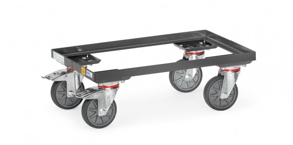 Fetra 93580 ESD-Eurokasten-Roller, offener Rahmen, 250 kg