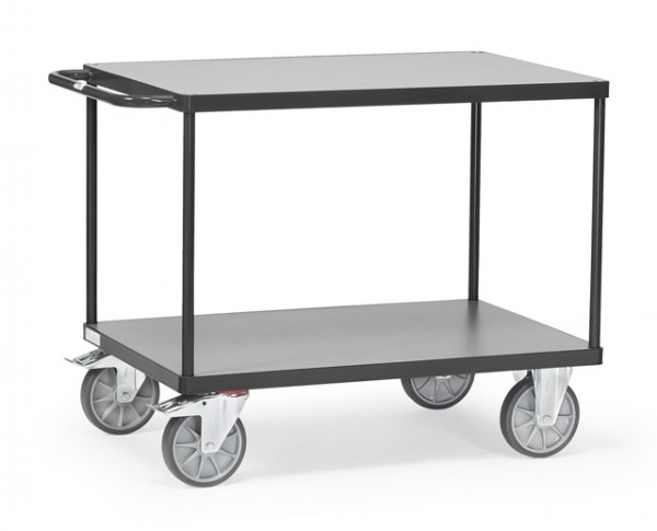 Fetra 2400 7016, 2401 7016, 2402 7016, 2403 7016 Schwere Tischwagen "GREY EDITION" bis 600 kg