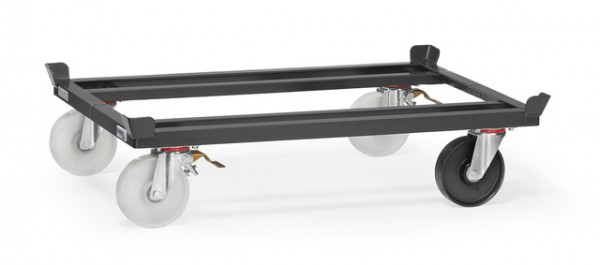 Fetra 23891 7016, 23892 7016 Paletten-Fahrgestelle für Routenzüge "GREY EDITION" 1050 kg