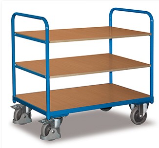 VARIOfit Niedriger Etagenwagen mit drei Böden, sw-500.206/sw-600.206/sw-700.240/sw-800.240