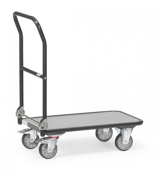 Fetra 1132 7016, 1154 7016 Klappwagen "GREY EDITION", 250 kg, Schiebebügel auf Plattform klappbar