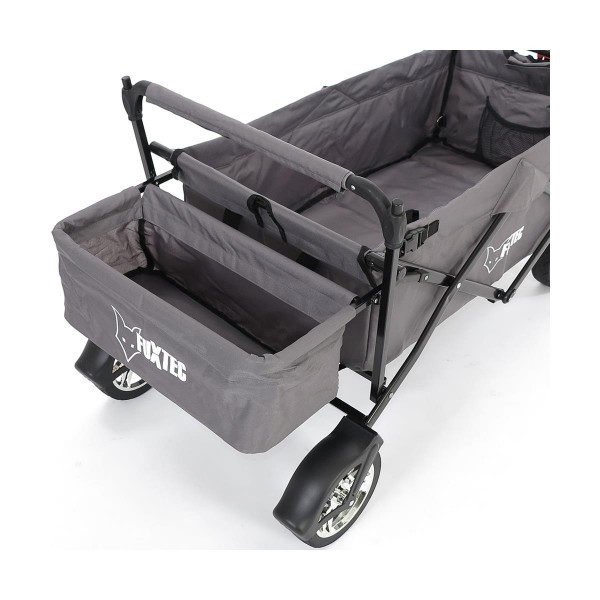 FUXTEC Bollerwagen CT500AGB grau mit Sonnendach FUXTEC Marken