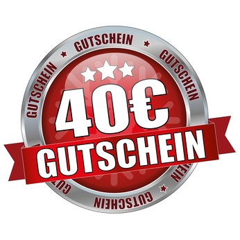 40 Euro Gutschein