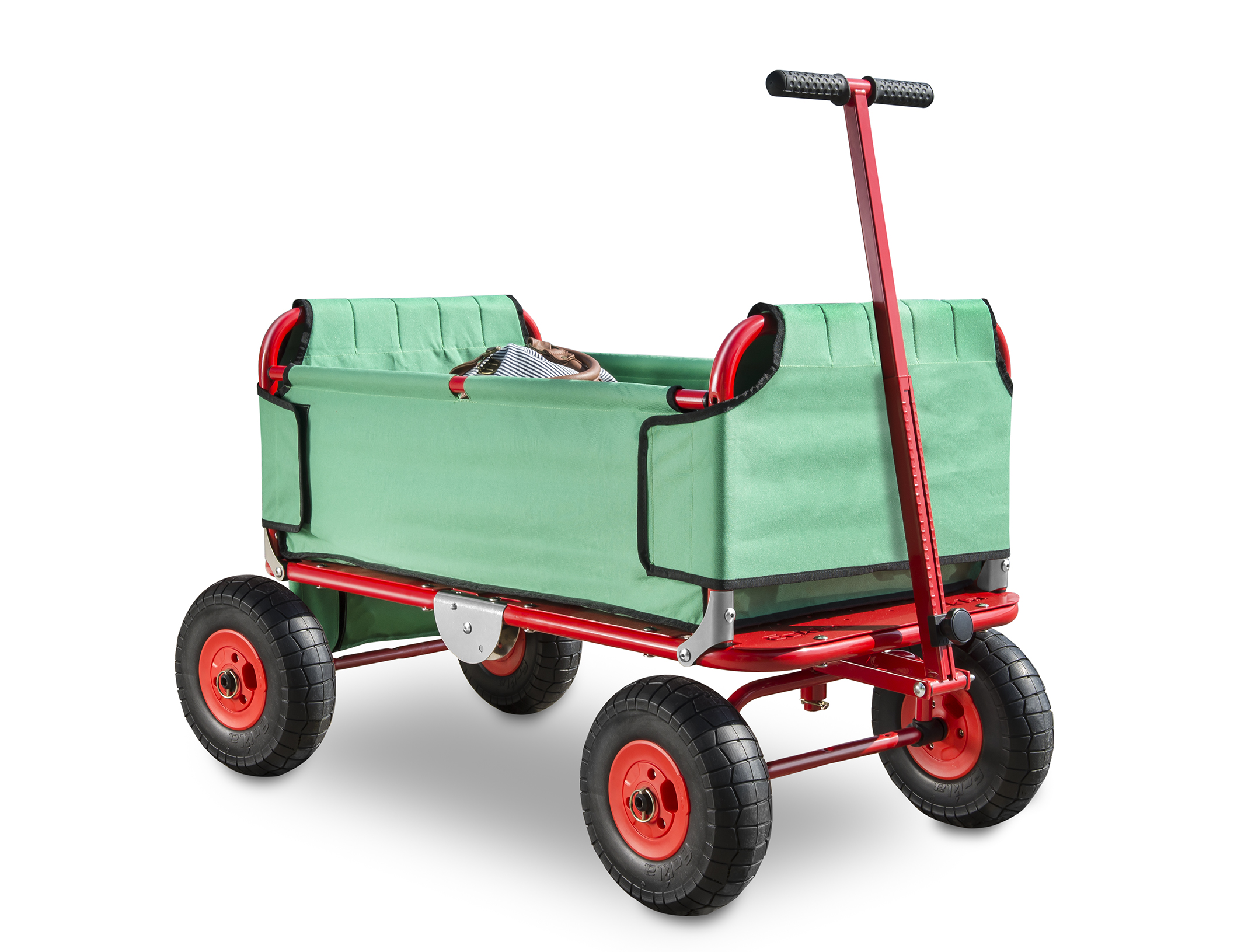 Eckla Express faltbarer Bollerwagen grün Eckla Express faltbar