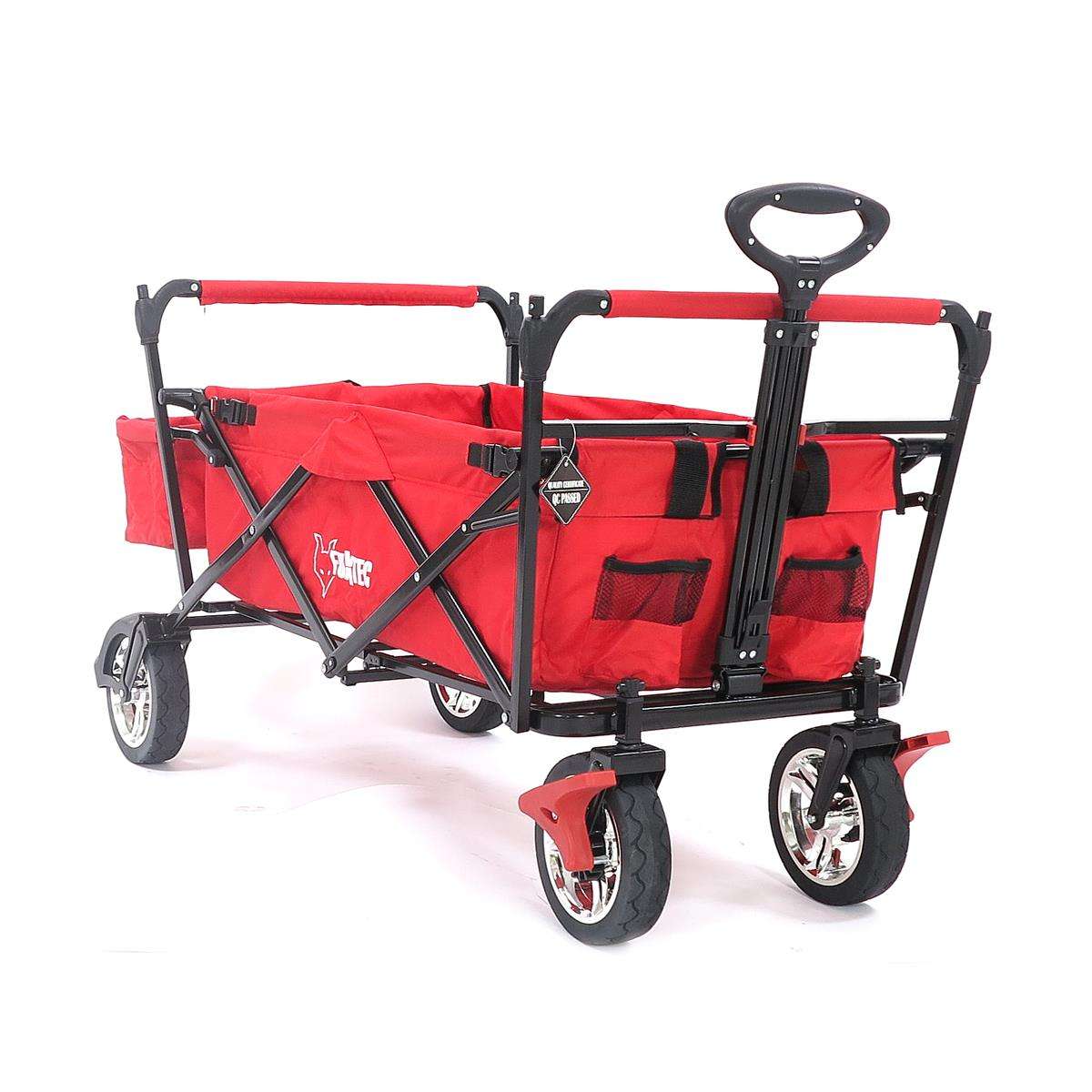 FUXTEC Bollerwagen CT500ARB rot mit Dach faltbar FUXTEC Marken