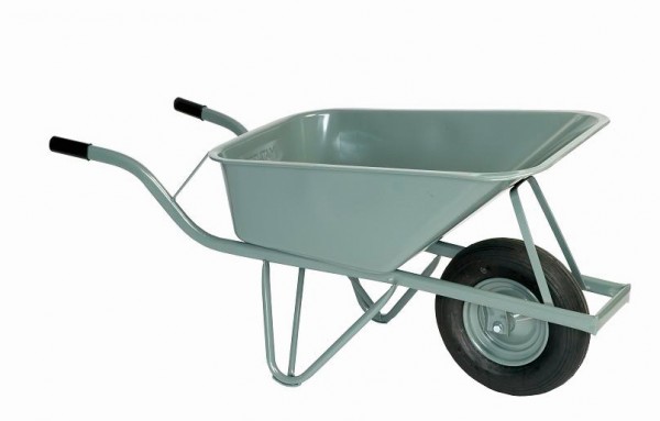 ROLLCART Schubkarre, eckige Mulde, 63-1010
